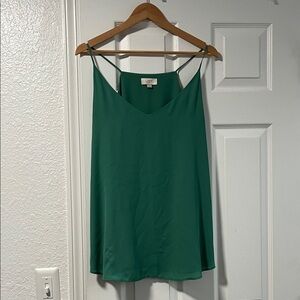 LOFT Teal V-Neck Camisole